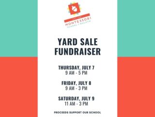 Huge yard sale today! 313 Mygatt Ave! Fundraiser for our school! Montessori School of Duluth! Everything is 50% off marked prices! We also have bag sales for all marked items. More items have been donated since yesterday! 👍 come check it out!! 9-3 today and 11-3 tomorrow!